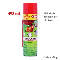 Xịt bôi trơn, phá rỉ sét