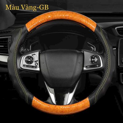 Bọc vô lăng vân gỗ