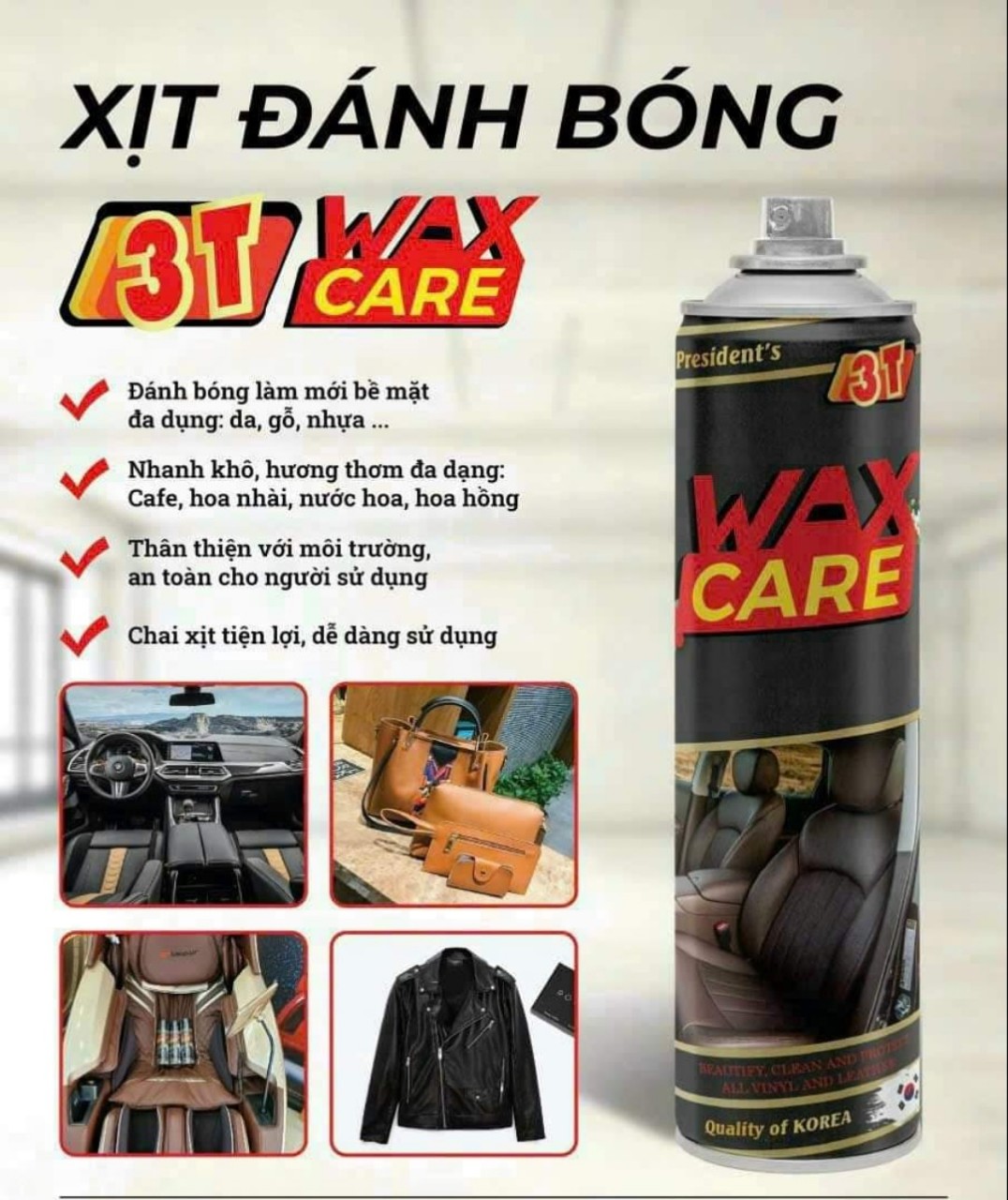 Xịt bóng nội thất